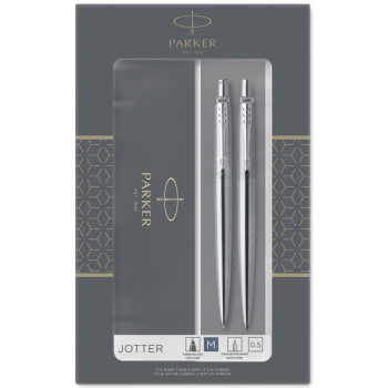 Набор Parker Jotter Core KB61: шариковая ручка и механический карандаш, Stainless Steel CT