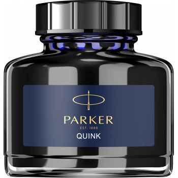 Флакон с сине-черными чернилами для перьевых ручек Parker, Bottle Quink Z13